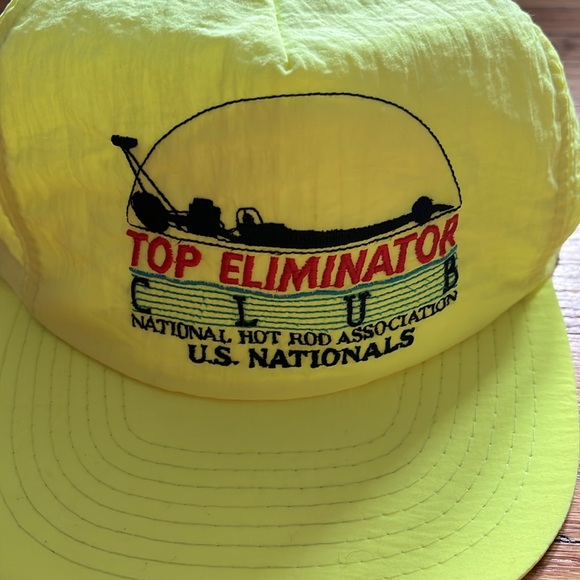 Vintage Top Eliminator Club Snapback / 80s / 90s / Neon / U,S Nationals - Picture 4 of 8